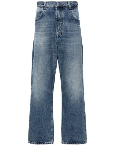 Givenchy Vintage Straight Fit Jeans - Blue