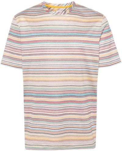 Paul Smith Signature Stripe Tshirt - Multicolour