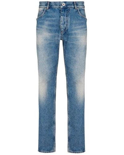 Balmain Vintage Denim Jeans - Blue
