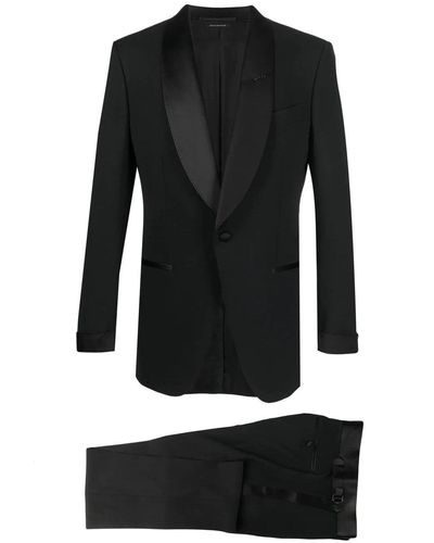 Tom Ford Bi Stretch Atticus Suit - Black