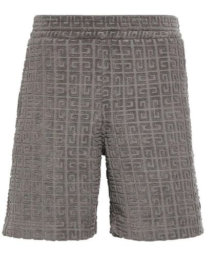 Givenchy Woven 4 G New Board Shorts - Grey