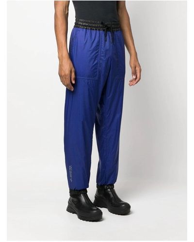 3 MONCLER GRENOBLE Cuffed Jersey Joggers - Blue