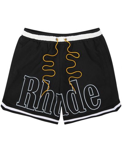 Rhude Basketball Swim Short - Black