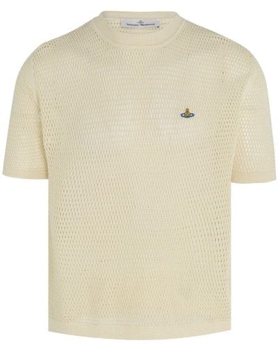 Vivienne Westwood Julian Knitted T-shirt - White