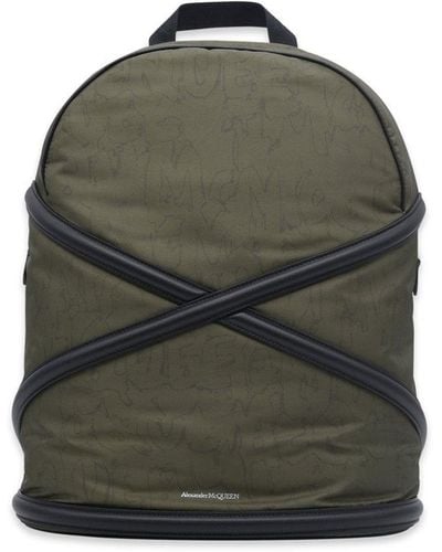 Alexander McQueen Harness Backpack - Green