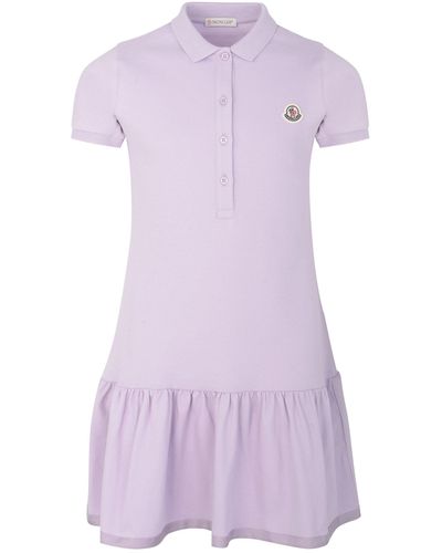 Moncler Kids Tennis Dress Lilac - Purple