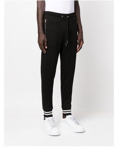 Moncler Cuffed Joggers - Black