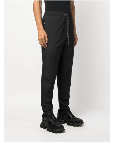 3 MONCLER GRENOBLE Tech Cuffed JOGGERS - Black