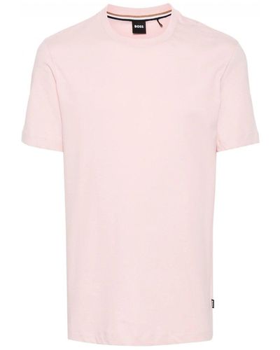 BOSS Thompson 01 T Shirt - Pink