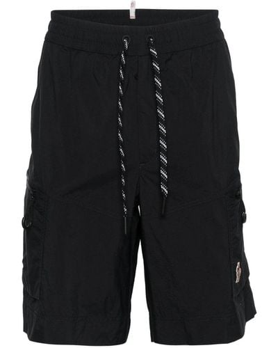 3 MONCLER GRENOBLE Cargo Shorts - Black