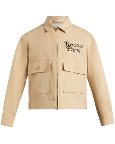 KENZO Verdy Short Jacket - Natural