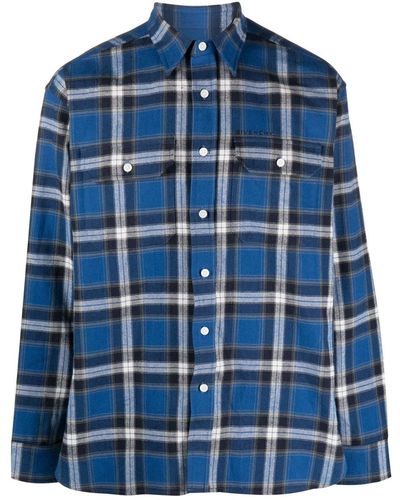 Givenchy Lumberjack Shirt - Blue
