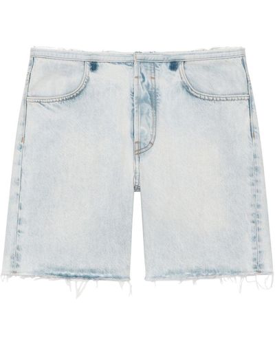 Givenchy Vintage Denim Shorts - Blue