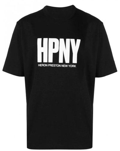 Heron Preston Hpny Regular Fit T Shirt - Black