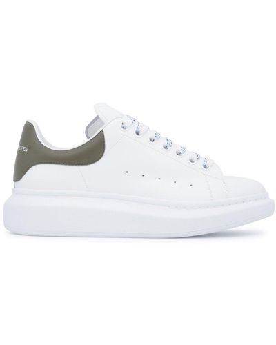 Alexander McQueen Over Size Sole Larry Trainers - White