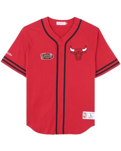 Mitchell & Ness Top - Rouge