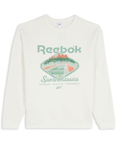 Reebok Sweatshirt - Blanc