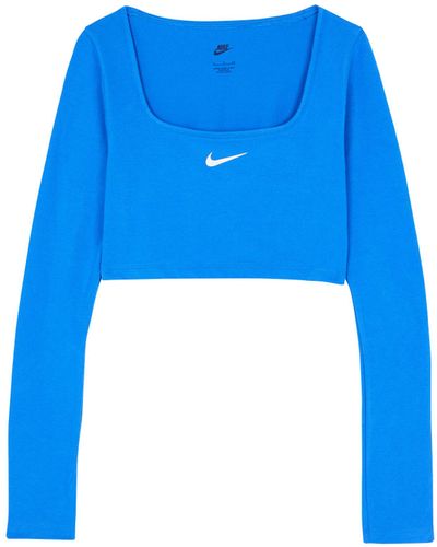 Nike Top court - Bleu