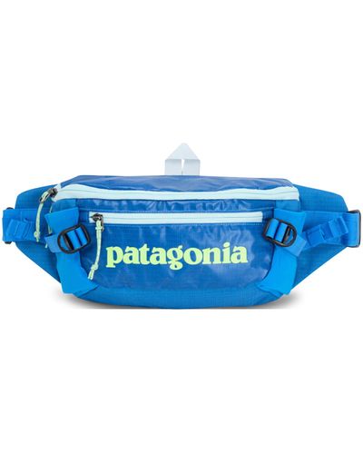 Patagonia Banane bi-matière avec logo - Bleu