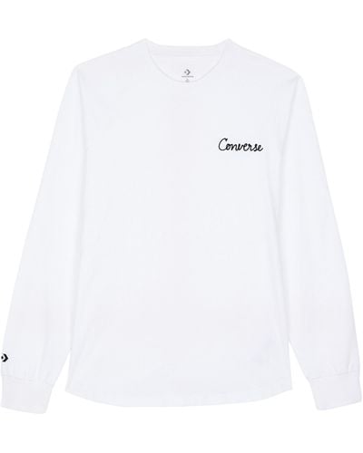 Converse T-shirt - Blanc