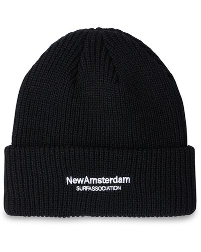 New Amsterdam Surf Association Bonnet - Noir