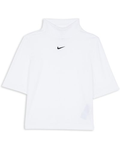 Nike Top manches courtes - Blanc