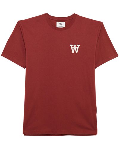 WOOD WOOD T-shirt - Rouge