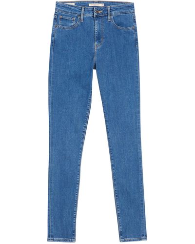 Levi's Jean skinny taille haute - Bleu