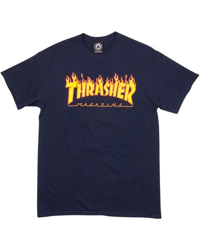 Thrasher T-shirt - Bleu