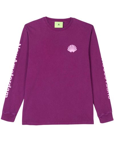 New Amsterdam Surf Association Top manches longues - Violet
