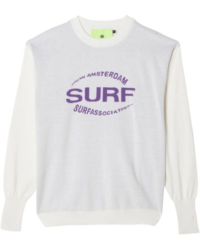 New Amsterdam Surf Association Pull - Blanc