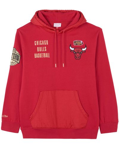 Mitchell & Ness Hoodie - Rouge