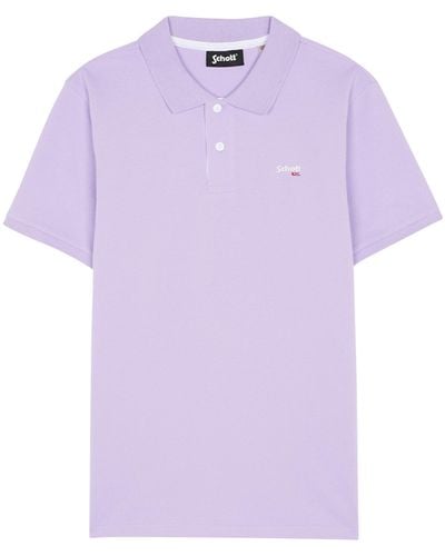 Schott Nyc Polo - Violet