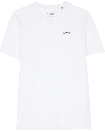 Schott Nyc T-shirt - Blanc