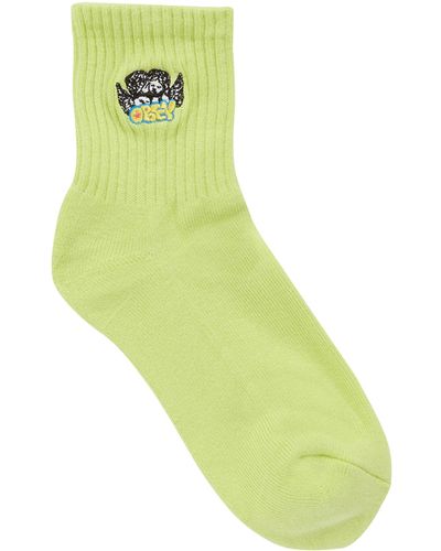 Obey Chaussettes - Vert