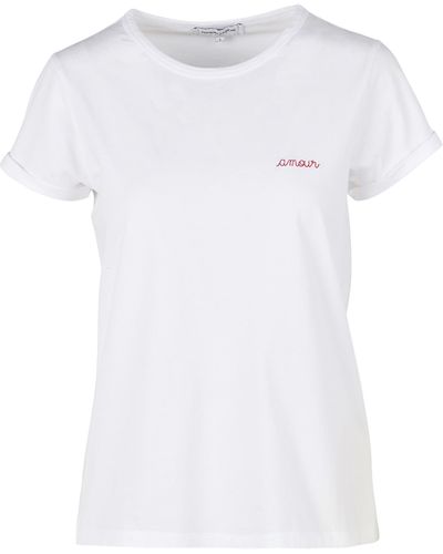 Maison Labiche T-shirt en Coton biologique - Blanc