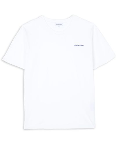 Maison Labiche T-shirt manches courtes - Blanc