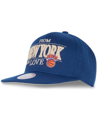 Mitchell & Ness Casquette - Bleu