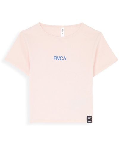 RVCA T-shirt - Rose