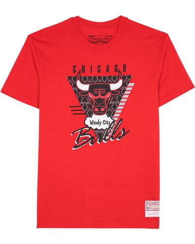 Mitchell & Ness T-shirt - Rouge