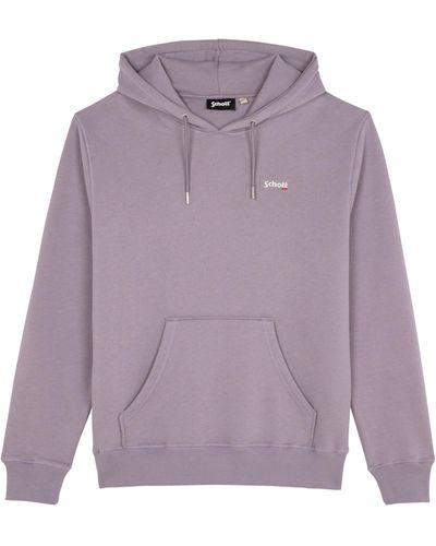 Schott Nyc Hoodie - Violet