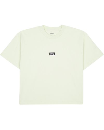 Obey T-shirt - Vert