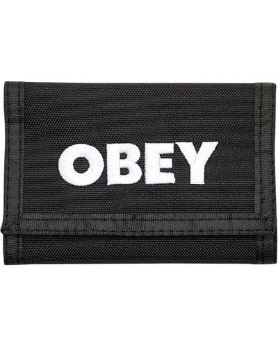 Obey Porte-cartes - Noir