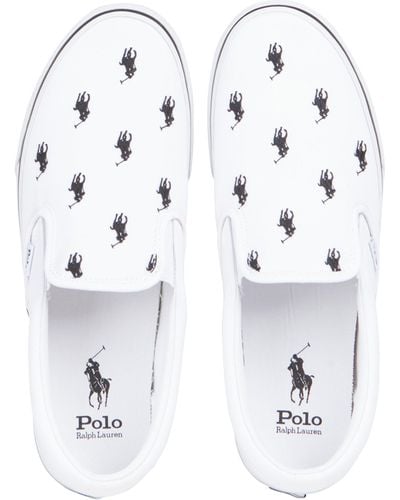 Polo Ralph Lauren Slip-On - Blanc