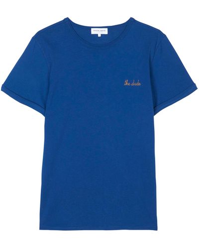 Maison Labiche T-shirt manches courtes - Bleu