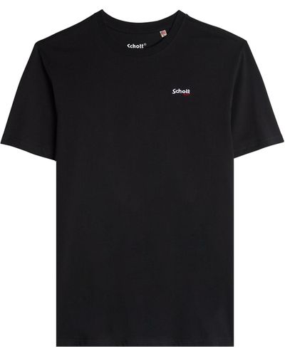 Schott Nyc T-shirt - Noir