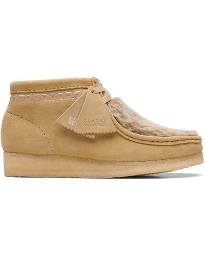 Clarks Wallabee Boot. - Natur