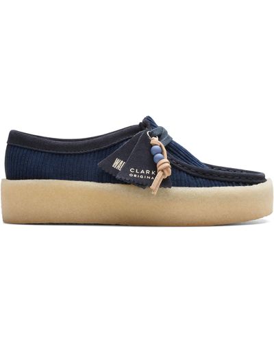 Clarks Wallabee Cup - Blauw