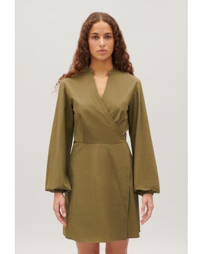 Robes Vert Claudie Pierlot pour femme Lyst