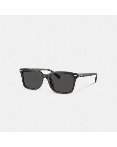 COACH Narrow Square Sunglasses - Black
